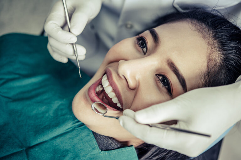 dentists treat patients' teeth.